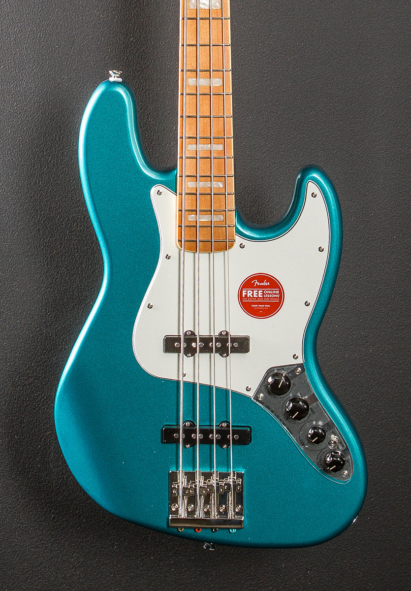 Classic Vibe Active 70's Jazz Bass - Ocean Turquoise w/Maple