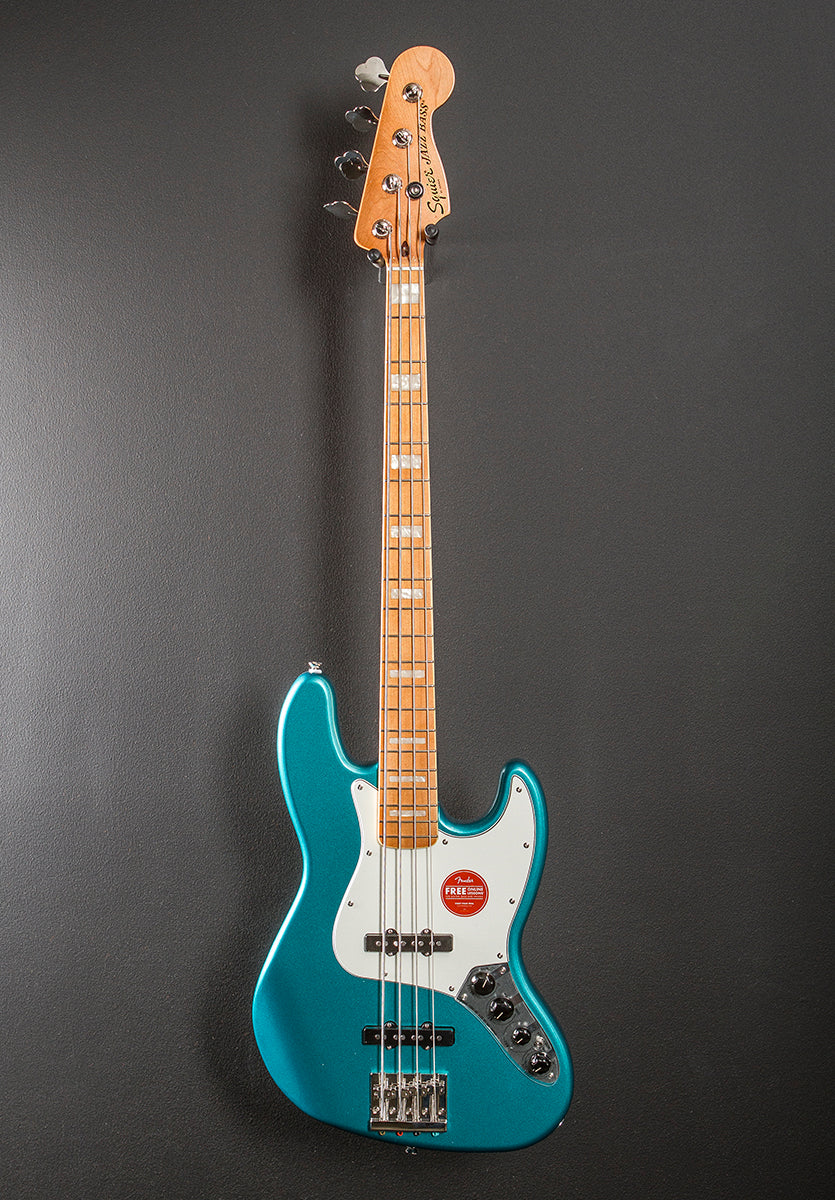 Classic Vibe Active 70's Jazz Bass - Ocean Turquoise w/Maple