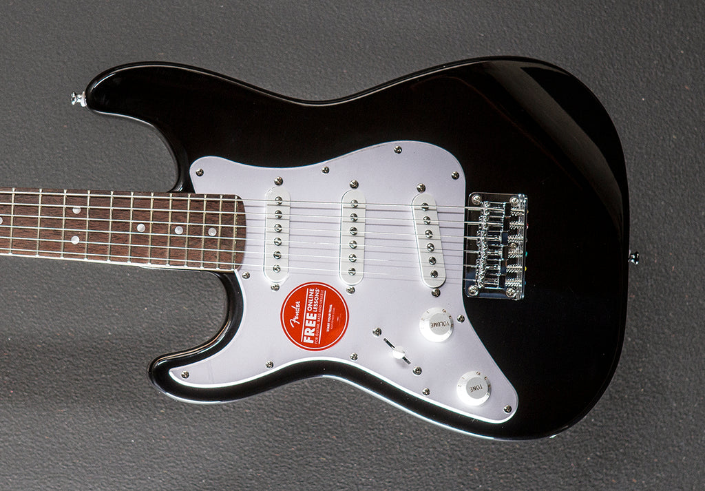 Mini Strat Left Hand - Black – Dave's Guitar Shop