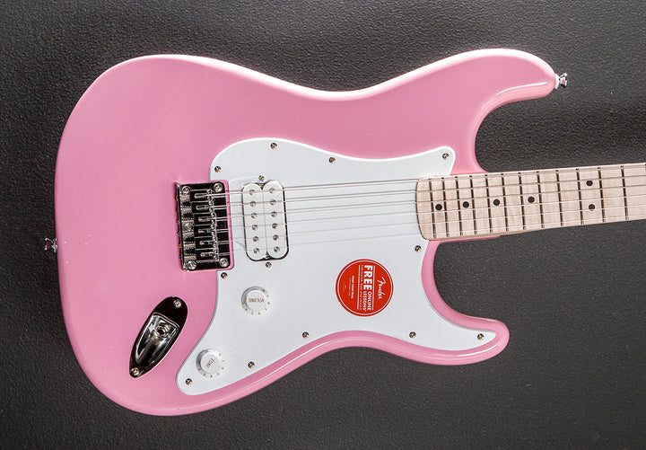 Sonic Stratocaster HT H - Flash Pink w/Maple