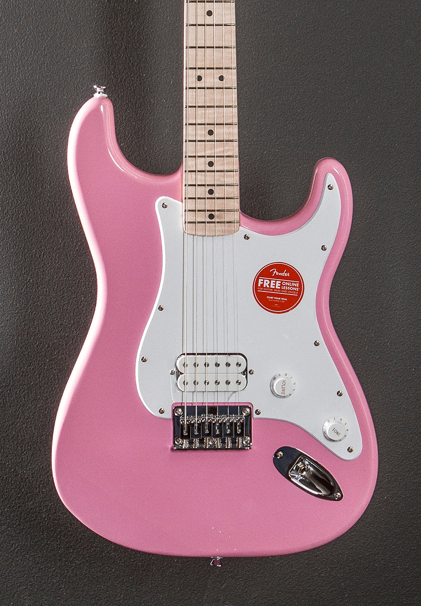 Sonic Stratocaster HT H - Flash Pink w/Maple