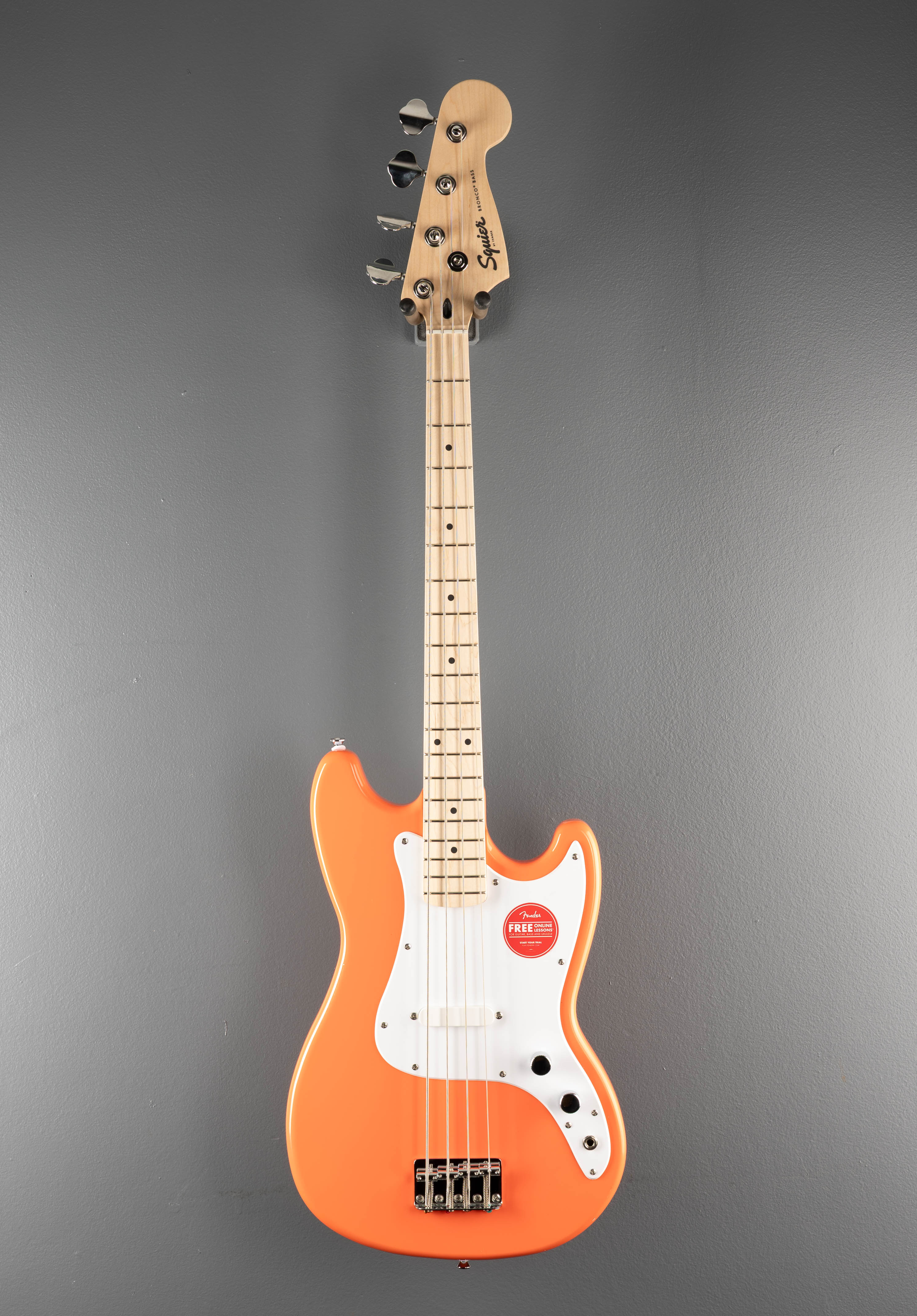 Sonic Bronco Bass - Tahitian Coral w/Maple – Dave's Guitar Shop