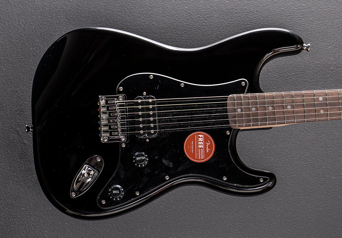 Sonic Stratocaster HT H - Black w/Indian Laurel – Dave's Guitar Shop