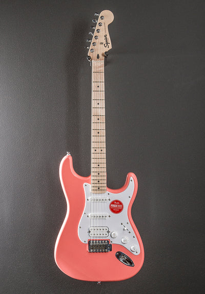 Sonic Stratocaster HSS - Tahitian Coral w/Maple