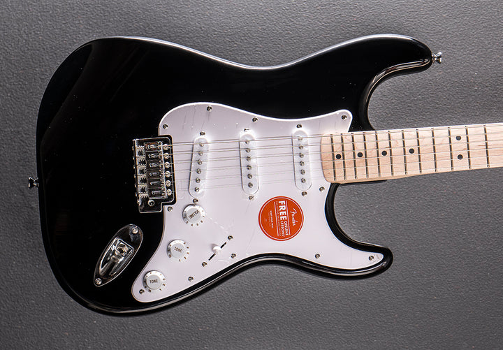 Sonic Stratocaster - Black w/Maple