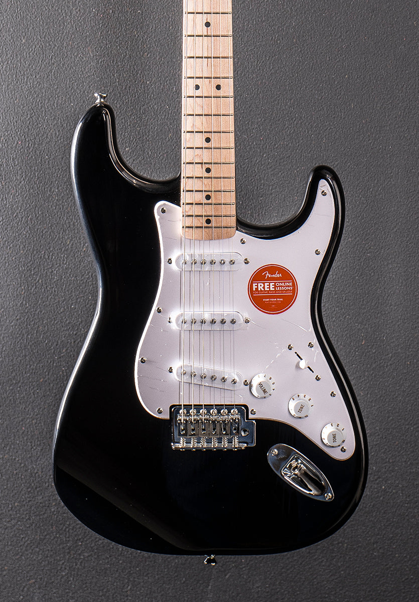 Sonic Stratocaster - Black w/Maple
