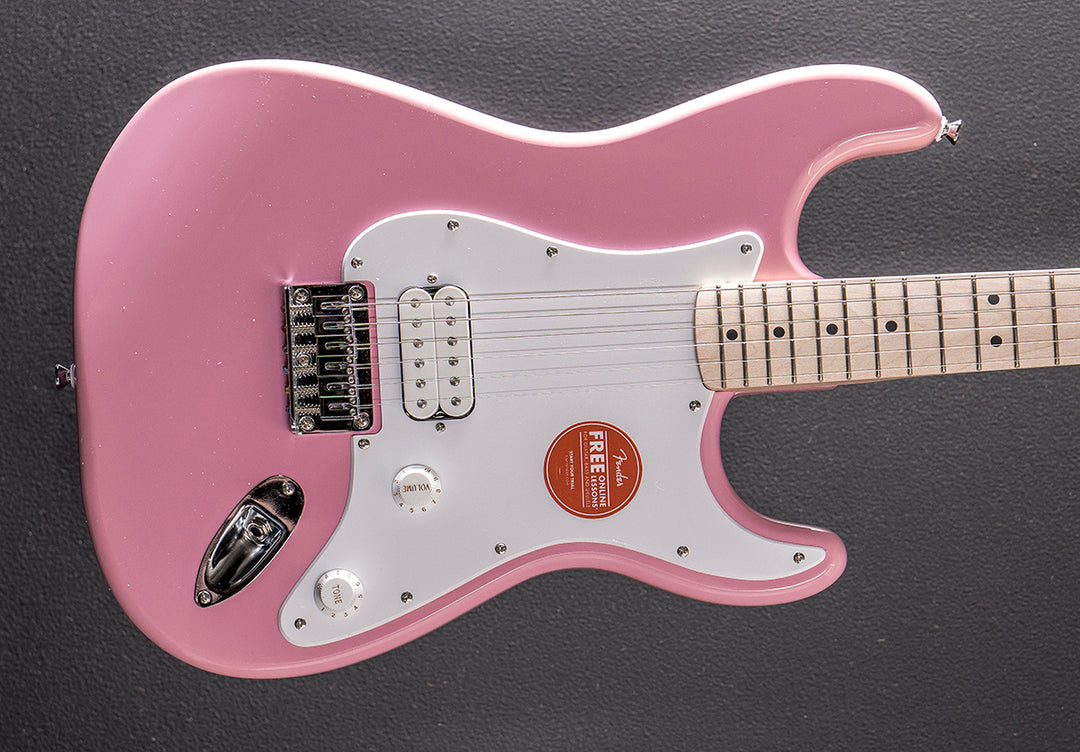 Sonic Stratocaster HT H - Flash Pink w/Maple