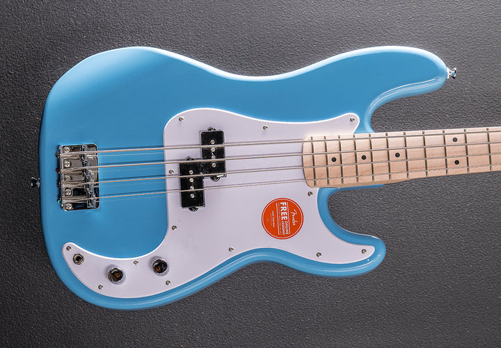 Sonic Precision Bass - California Blue w/Maple