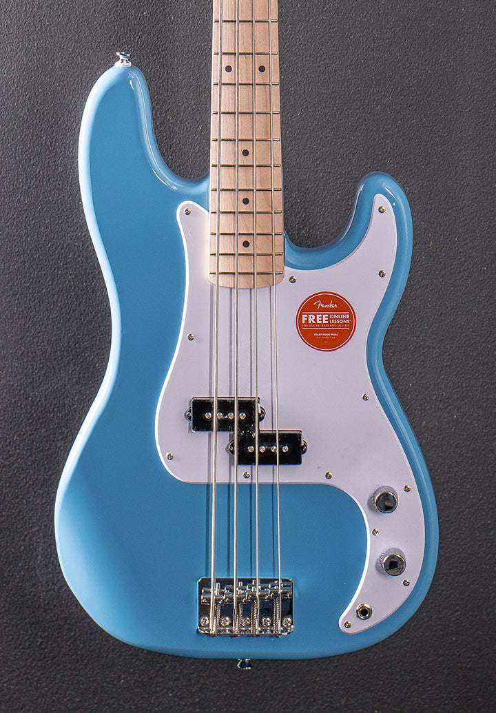 Sonic Precision Bass - California Blue w/Maple