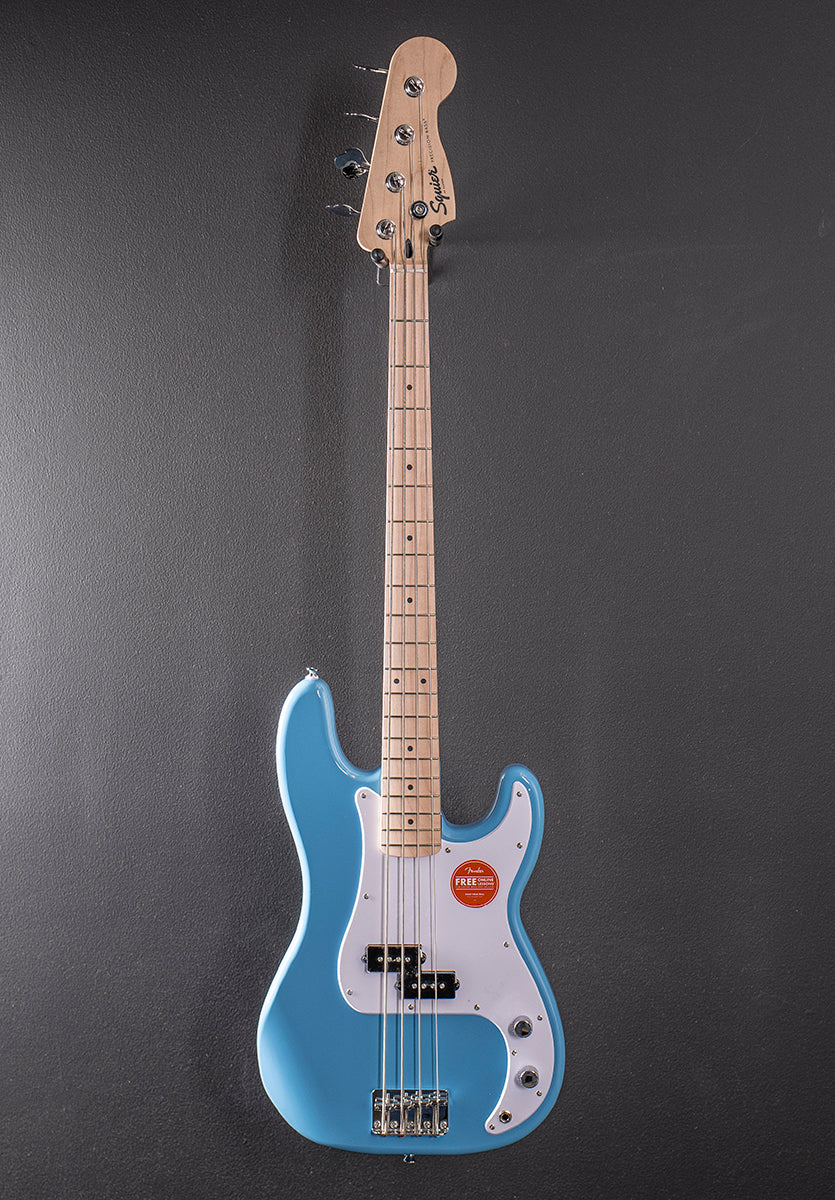 Sonic Precision Bass - California Blue w/Maple