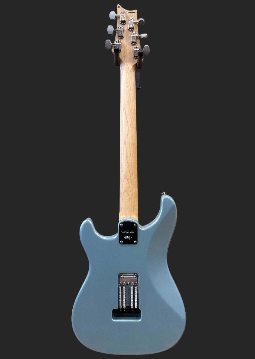 John Mayer Silver Sky - Polar Blue w/Maple – Dave's Guitar Shop