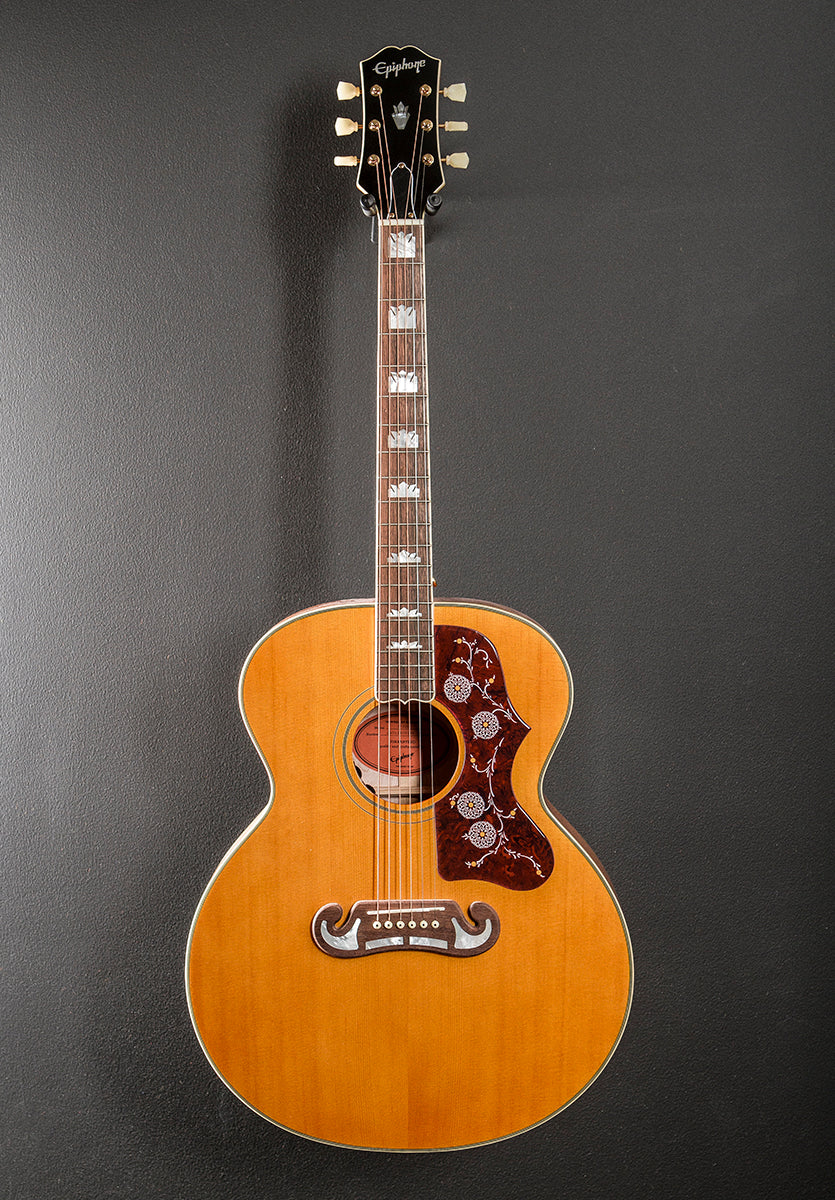 "Inspired by Gibson" J-200 - Aged Gloss Antique Natural