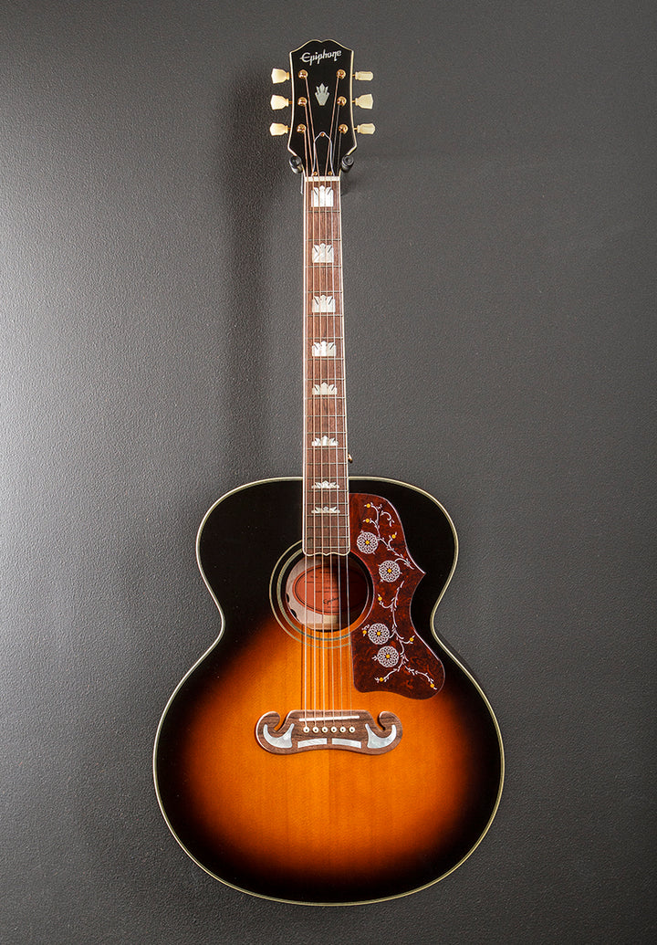 "Inspired by Gibson" J-200 - Aged Gloss Vintage Sunburst