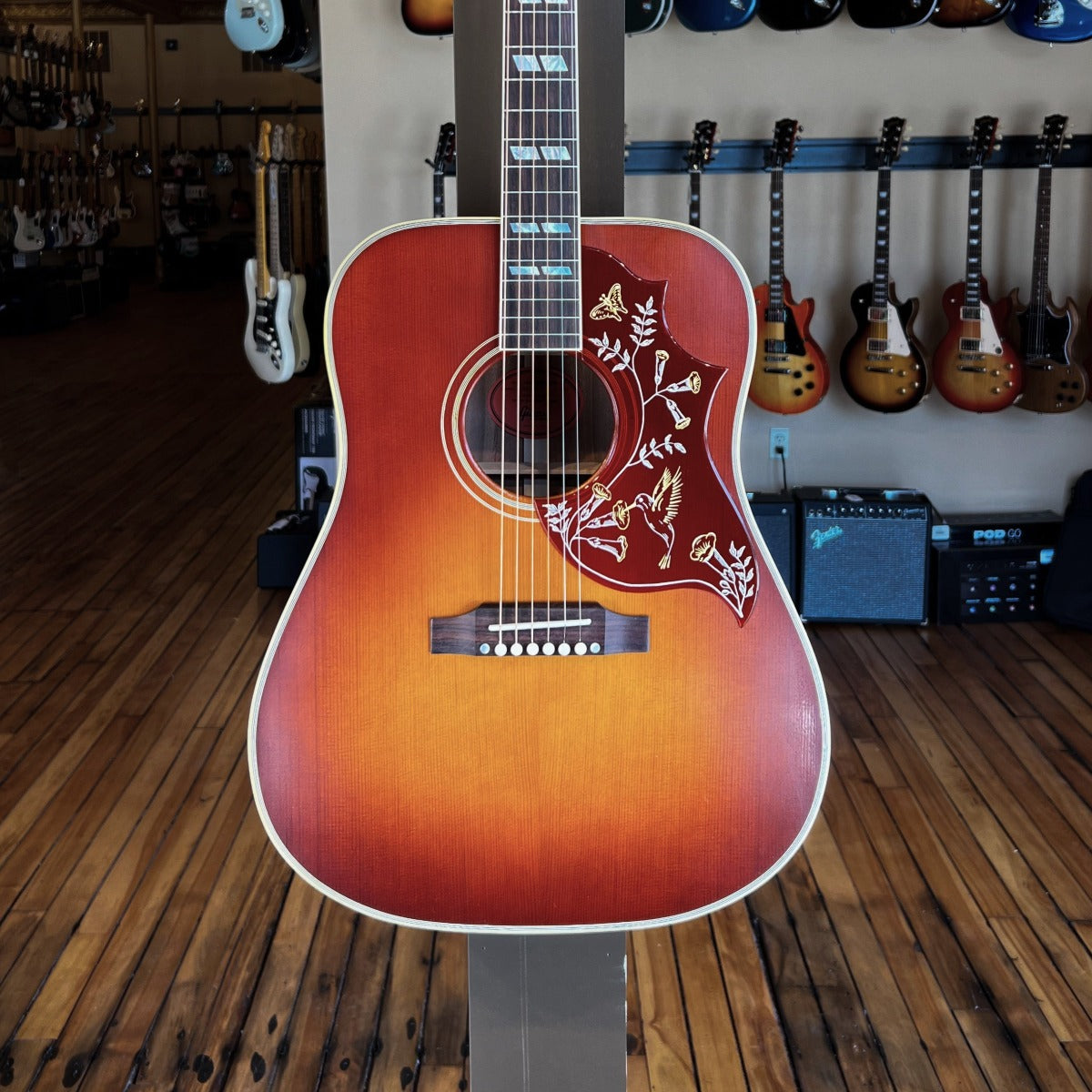 1960 Hummingbird Fixed Bridge - Heritage Cherry Sunburst