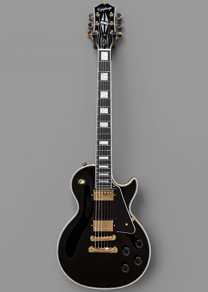 "Inspired by Gibson Collection" Les paul Custom - Ebony