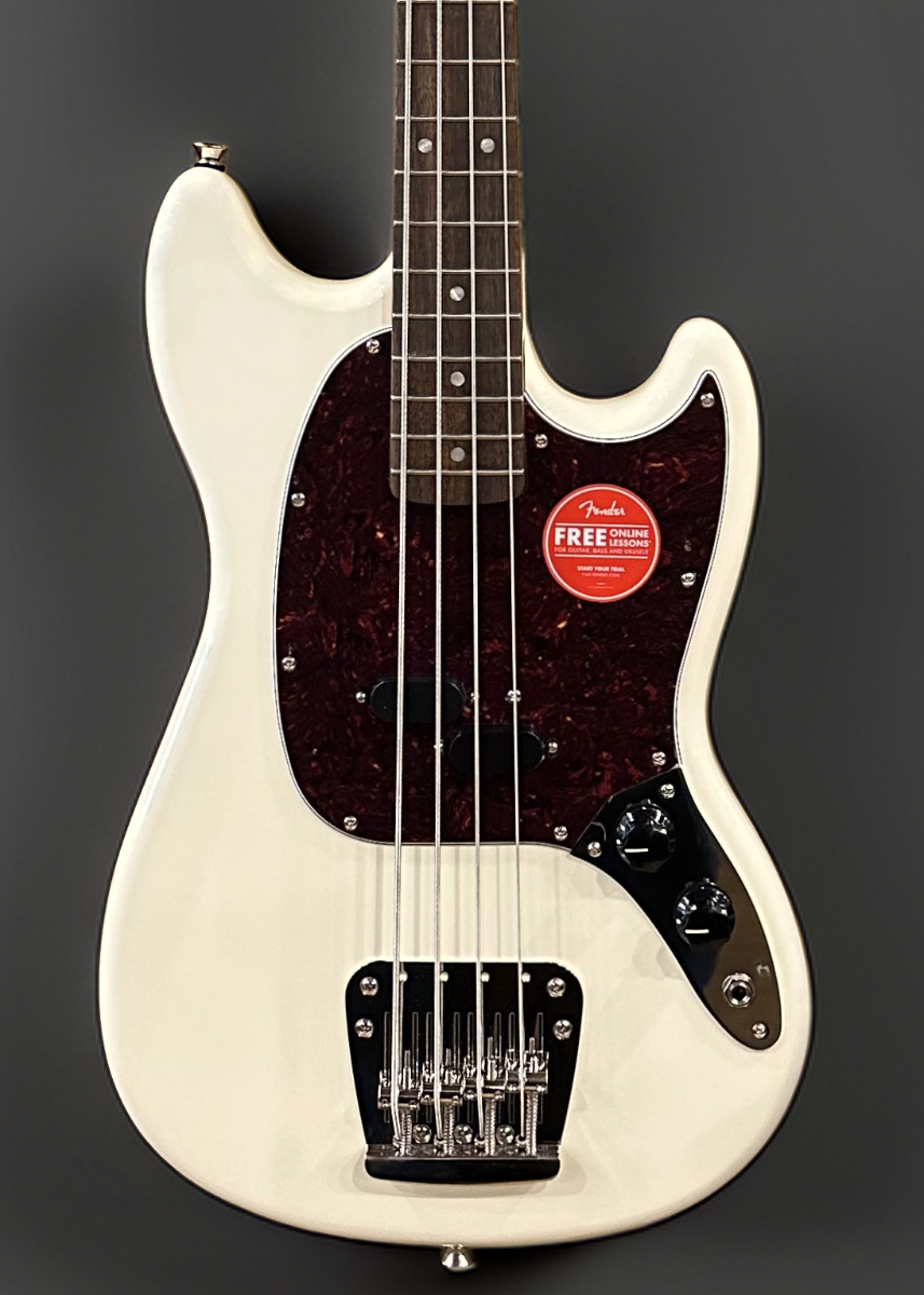 Classic Vibe 60’s Mustang Bass - Olympic White