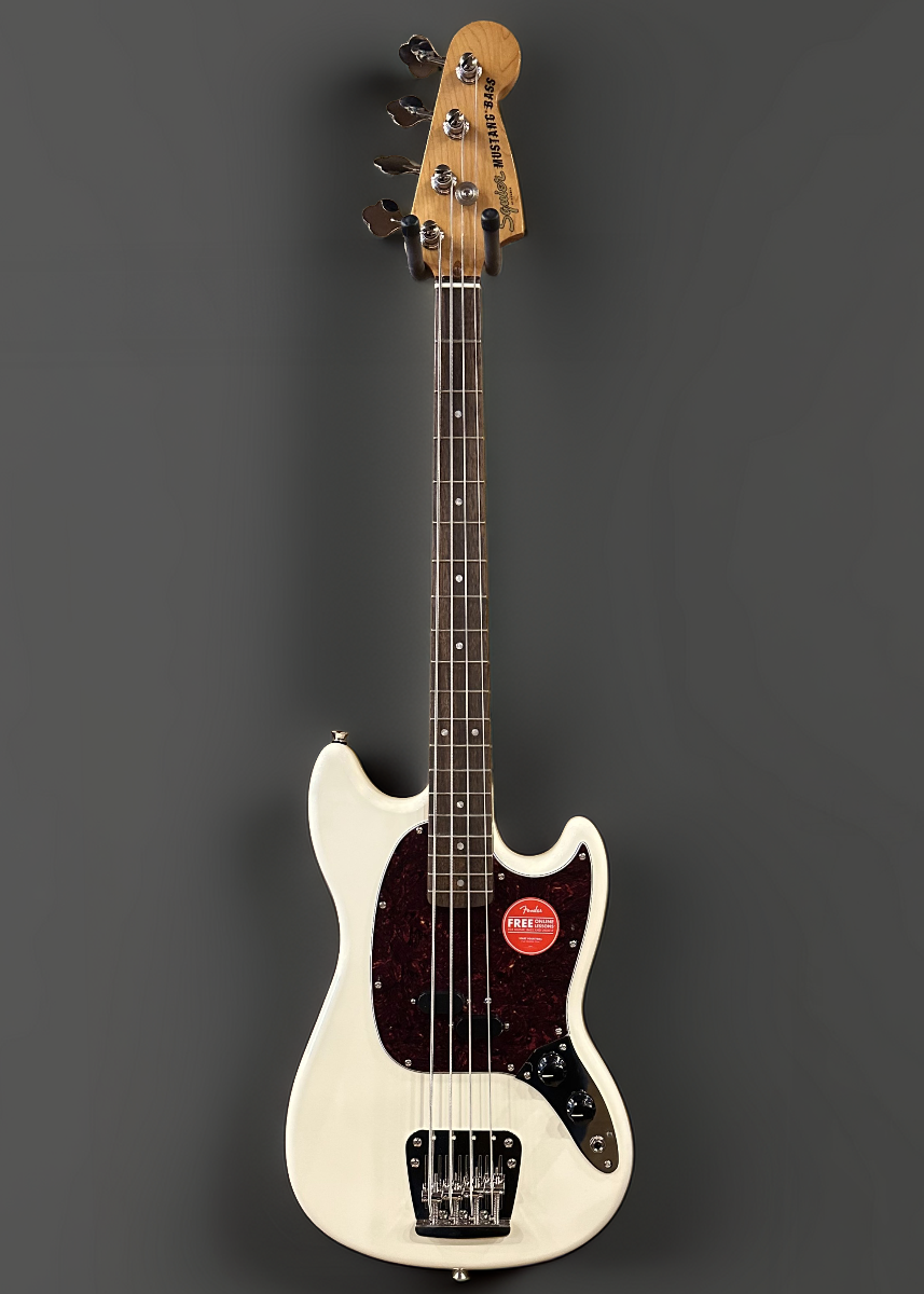 Classic Vibe 60’s Mustang Bass - Olympic White