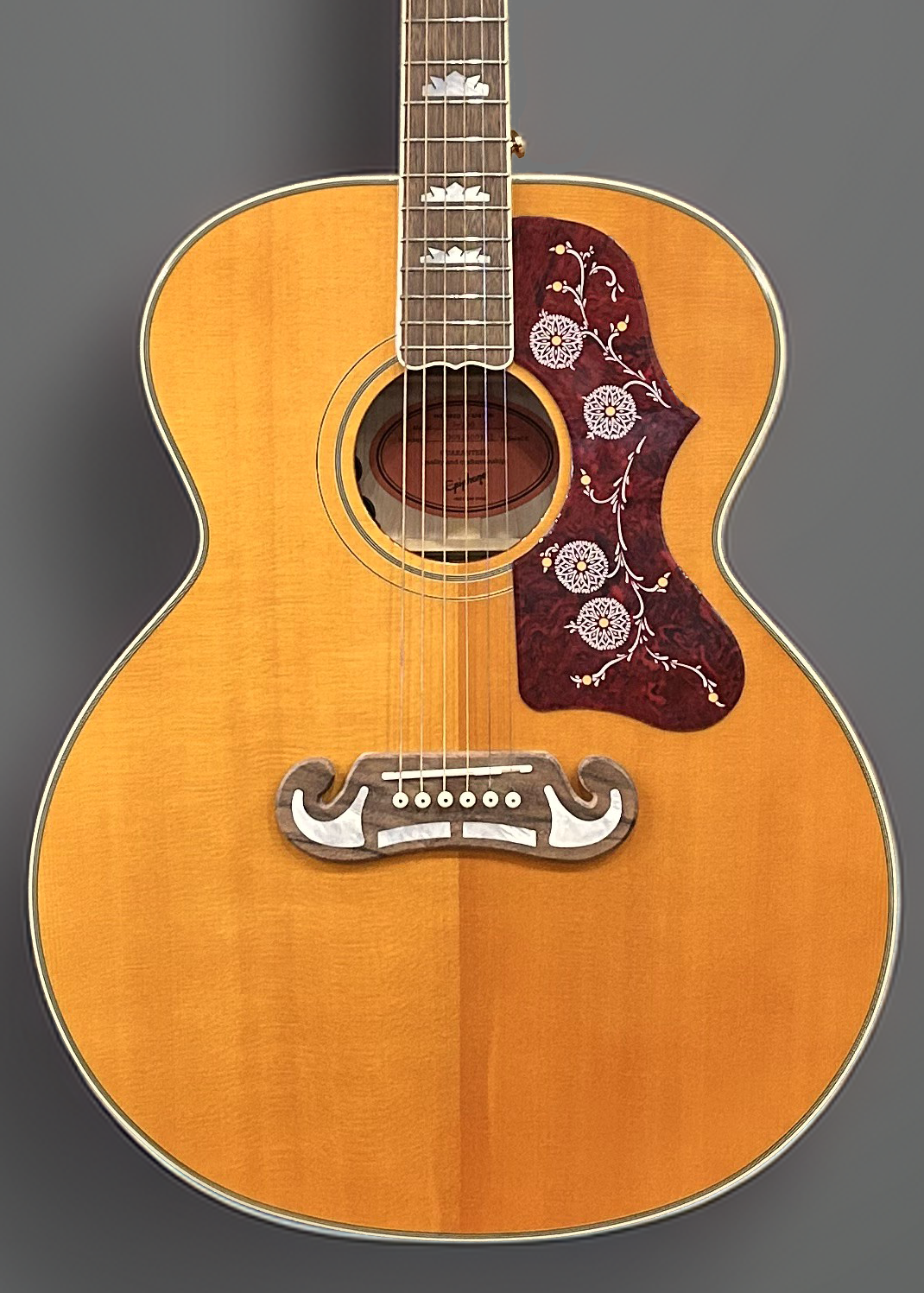 "Inspired by Gibson" J-200 - Aged Gloss Antique Natural