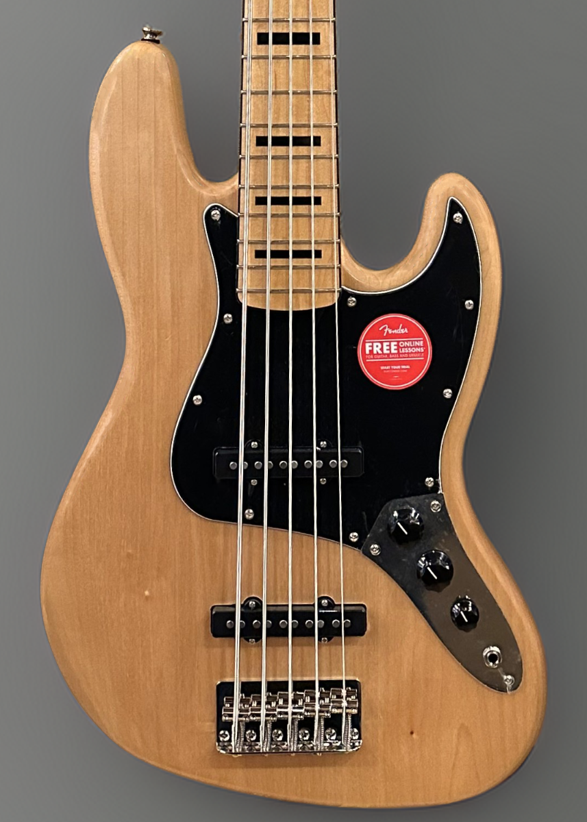 Classic Vibe 70's Jazz Bass V - Natural