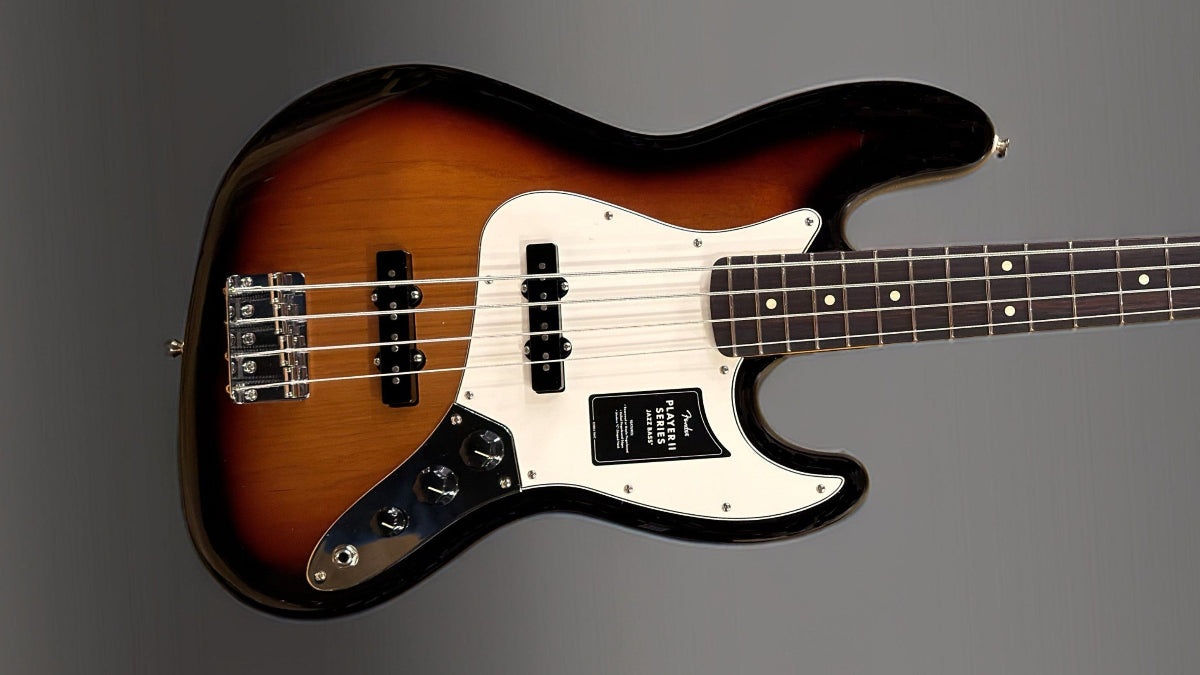 Player II Jazz Bass - 3 Color Sunburst w/Rosewood – Dave's Guitar Shop