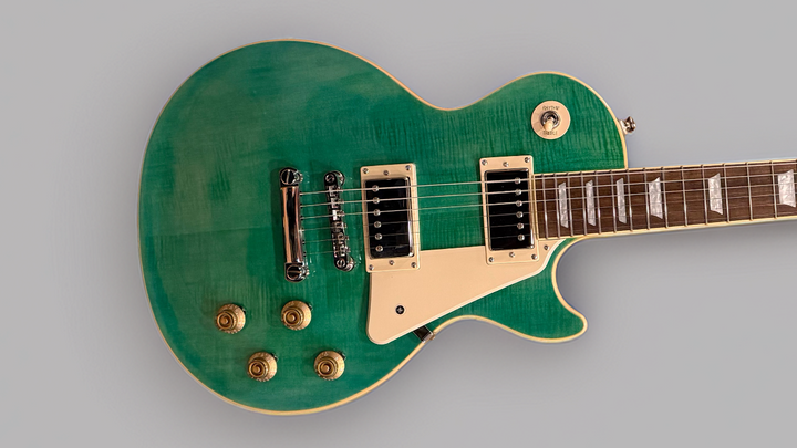 "Inspired by Gibson Collection" Les Paul Standard 50’s Figured - Seafoam Green
