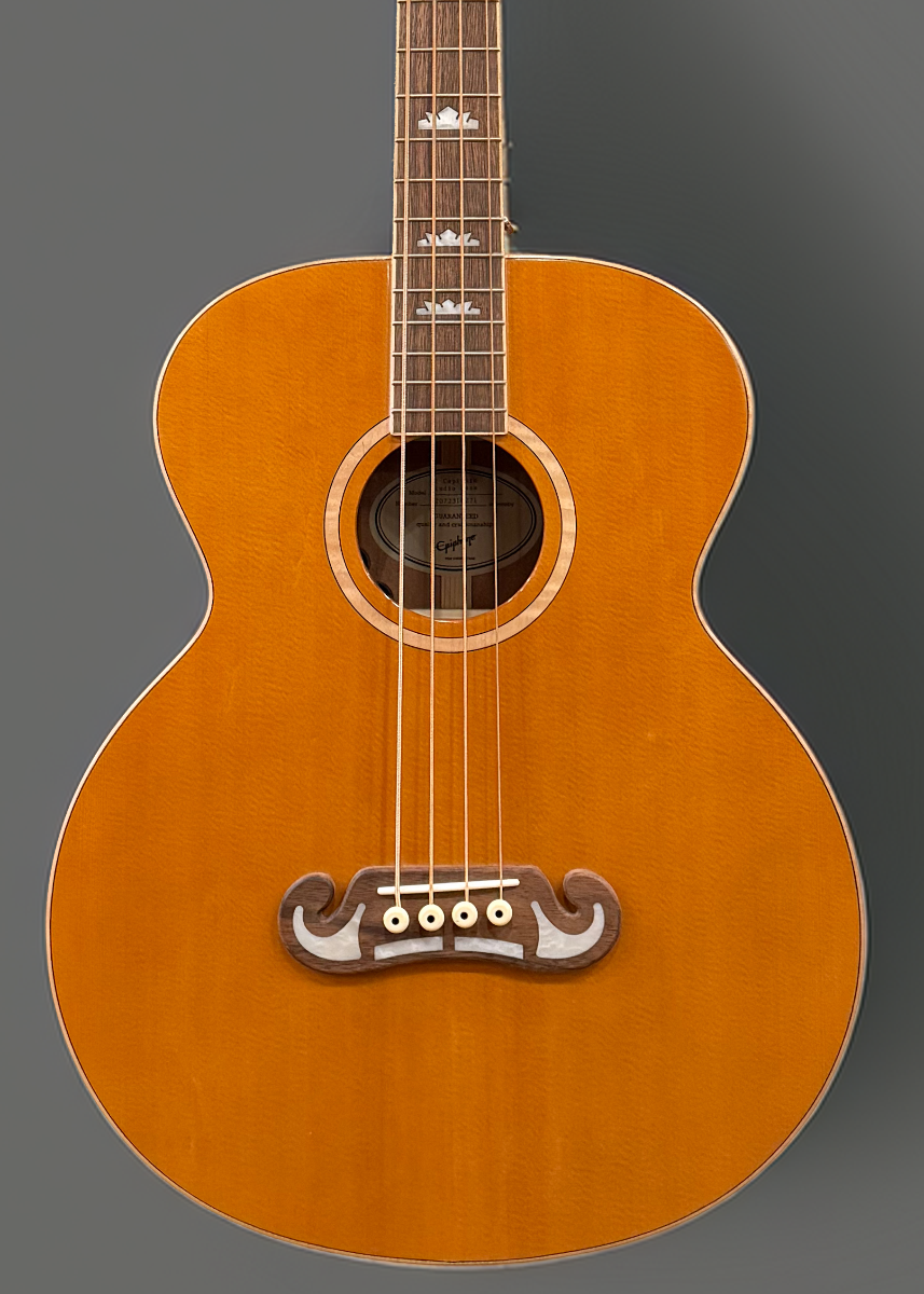 El Capitan J-200 Studio Bass - Aged Vintage Natural