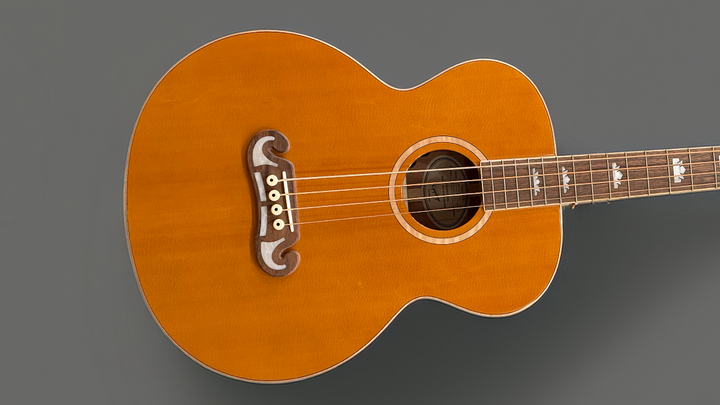 El Capitan J-200 Studio Bass - Aged Vintage Natural