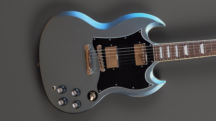 "Inspired by Gibson Collection" SG Standard - Pelham Blue