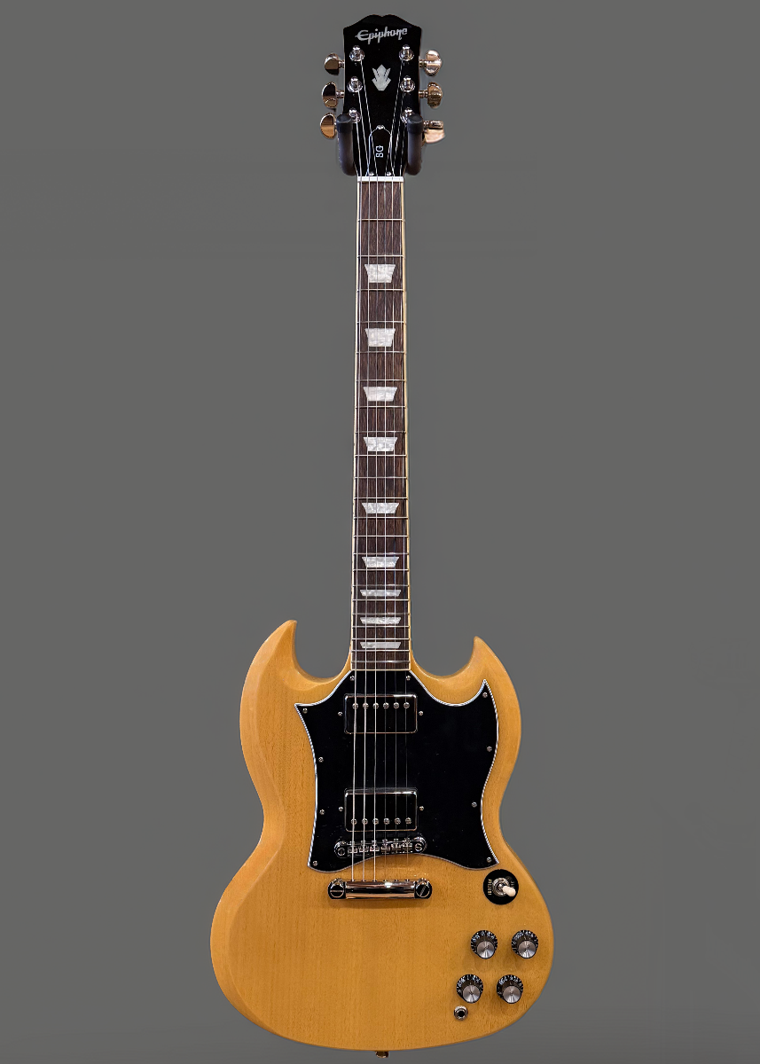 "Inspired by Gibson Collection" SG Standard - TV Yellow