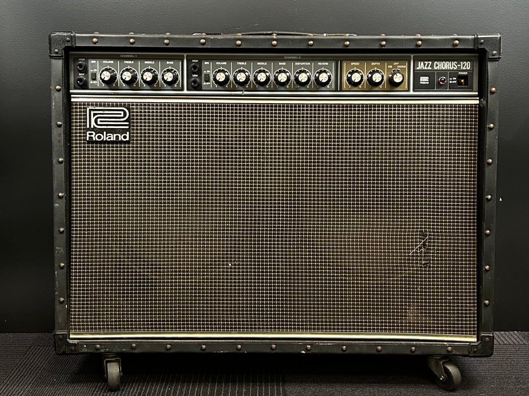 【メンテナンス済】 初期型ヴィンテージ　Jazz Chorus JC-120 JC-120 Jazz Chorus 120, Late 70s/Early 80s – Dave's Guitar Shop