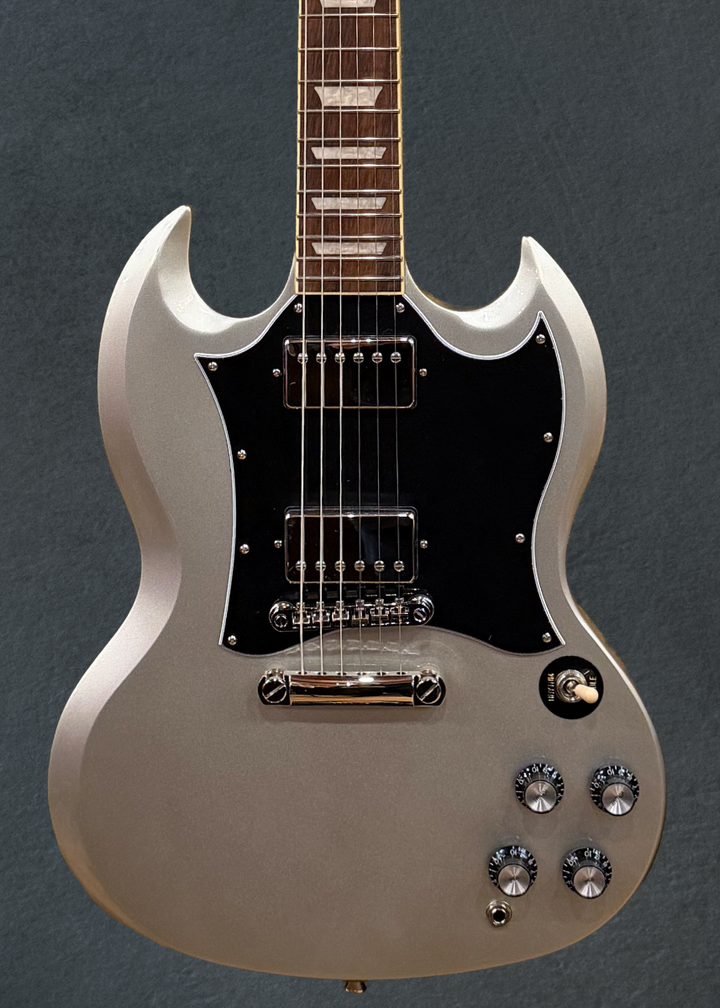 "Inspired by Gibson Collection" SG Standard - Silver Mist