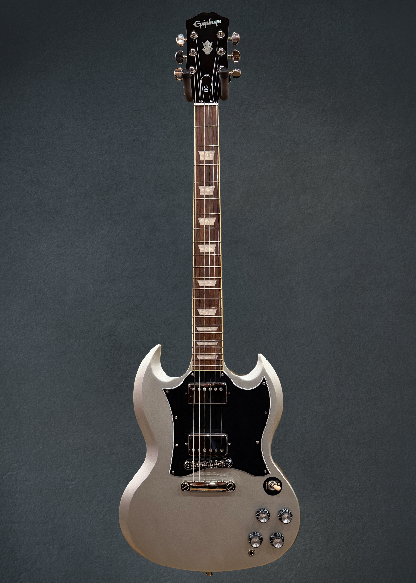 "Inspired by Gibson Collection" SG Standard - Silver Mist