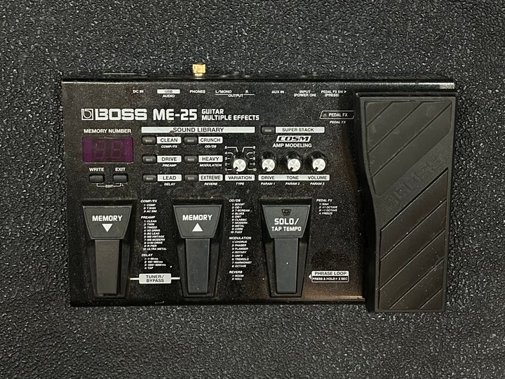 ME-25 Guitar Multi-Effects, Recent