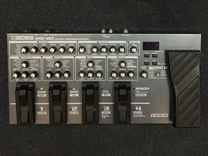 ME-80 Guitar Multiple Effects, Recent