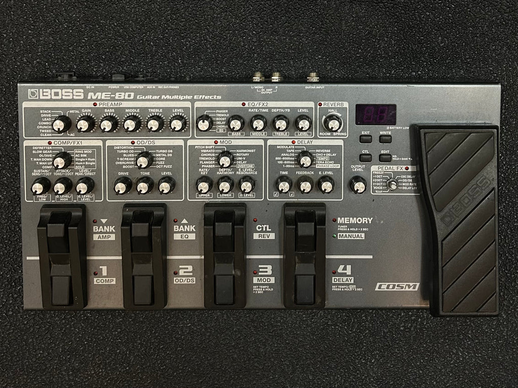 ME-80 Guitar Multiple Effects, Recent – Dave's Guitar Shop