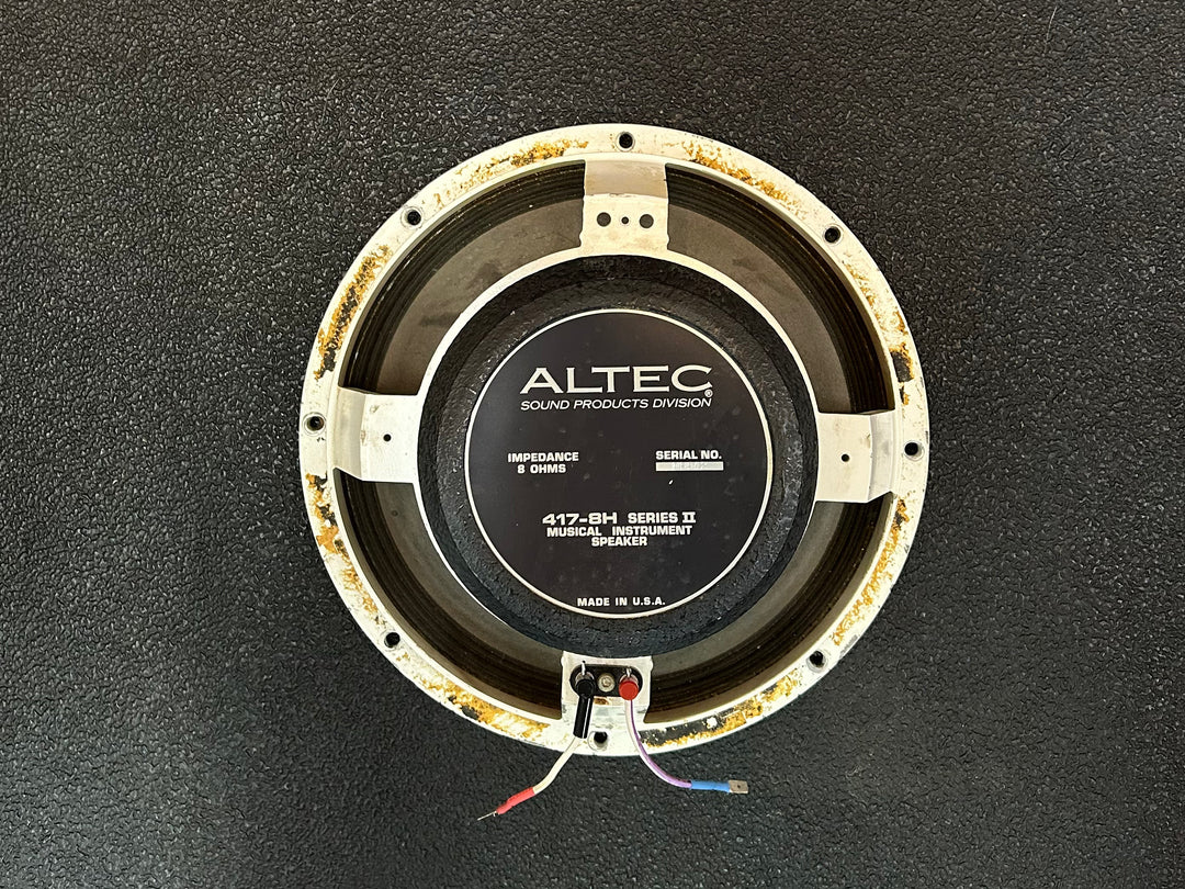 417-8H Series II 12" Speaker, 70s