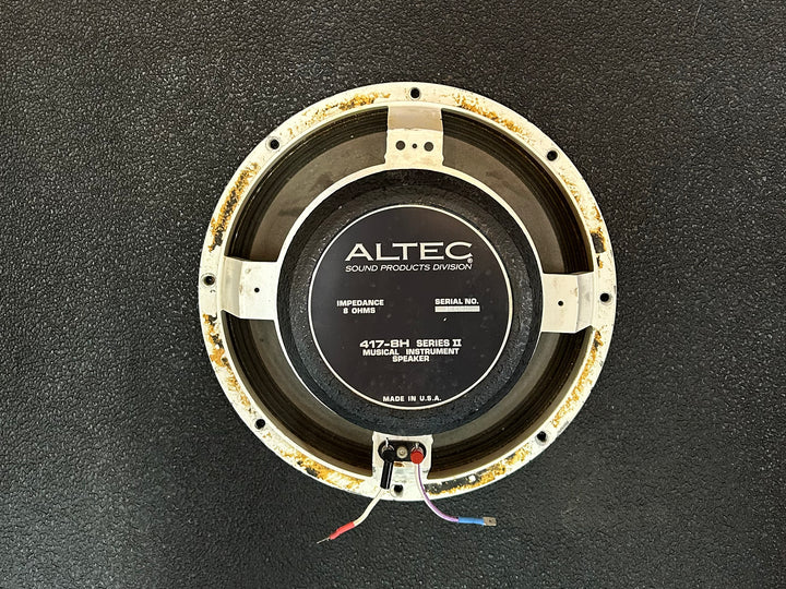 417-8H Series II 12" Speaker, 70s