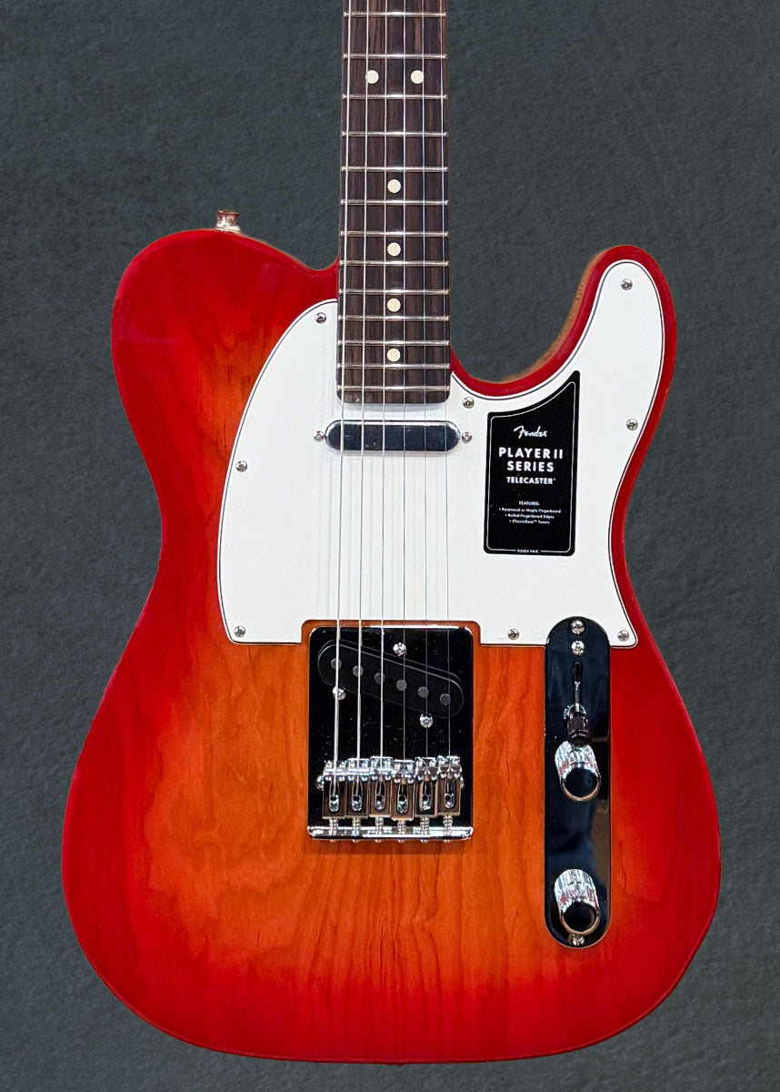 Player II Telecaster - Aged Cherry Burst w/Rosewood