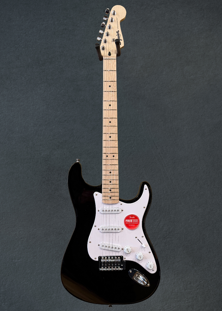 Sonic Stratocaster - Black w/Maple