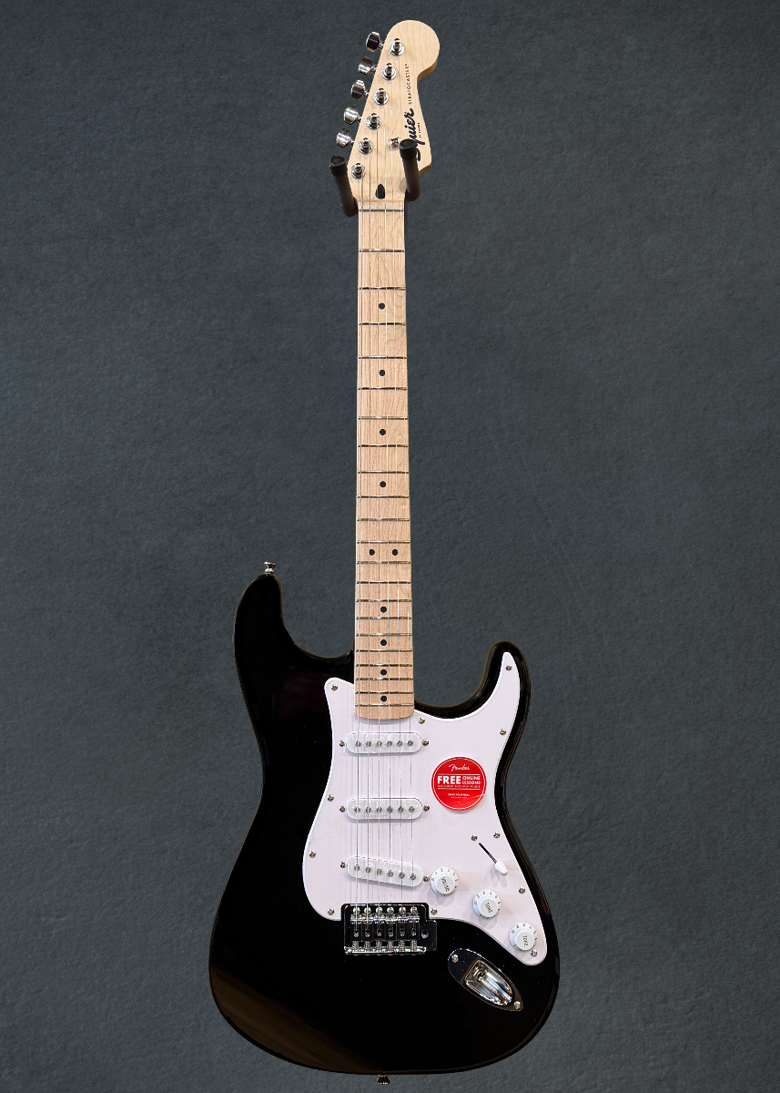 Sonic Stratocaster - Black w/Maple