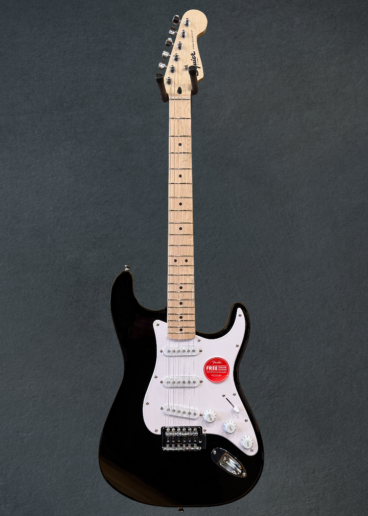 Sonic Stratocaster - Black w/Maple