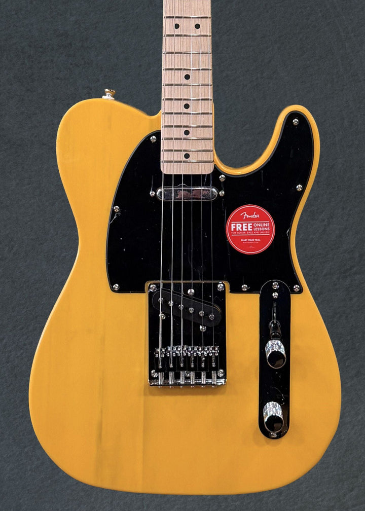 Sonic Telecaster - Butterscotch Blonde w/Maple