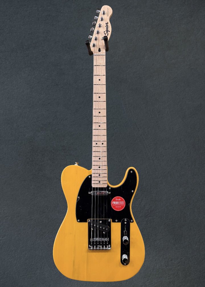 Sonic Telecaster - Butterscotch Blonde w/Maple