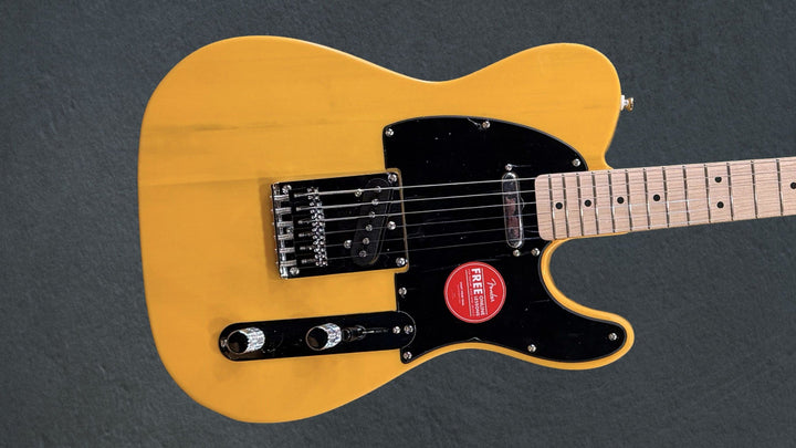 Sonic Telecaster - Butterscotch Blonde w/Maple