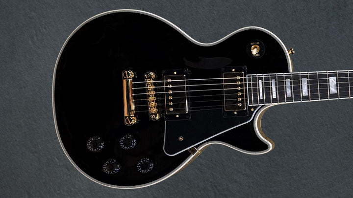 "Inspired by Gibson Custom" Les Paul Custom - Ebony