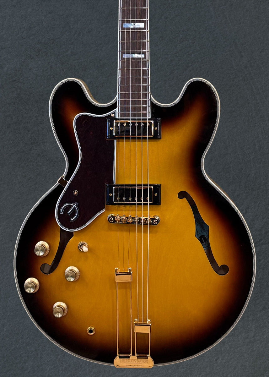 Sheraton Left Handed - Vintage Sunburst – Dave's Guitar Shop
