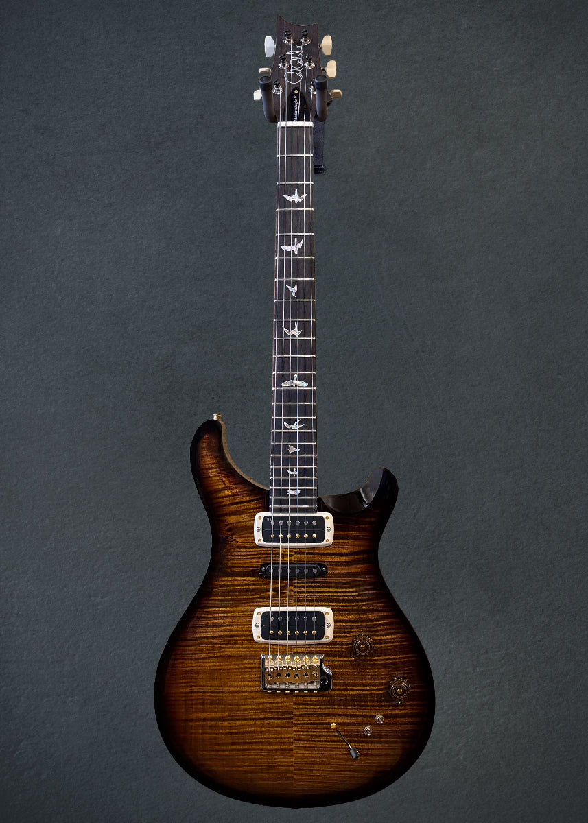 Modern Eagle V 10 Top - Black Gold Wraparound Burst