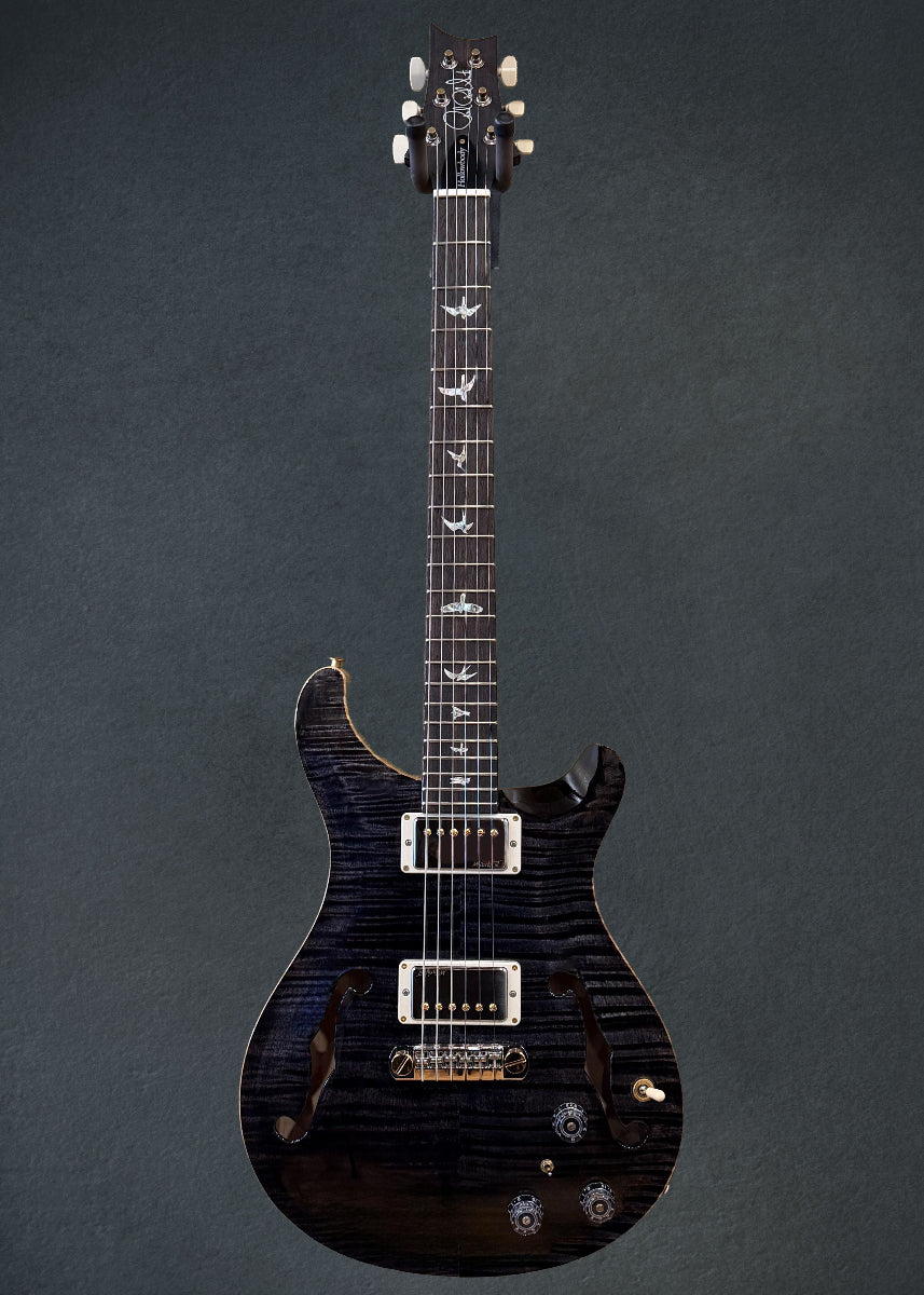 Hollowbody II Piezo 10 Top - Charcoal Burst