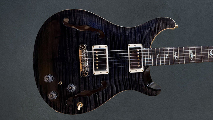 Hollowbody II Piezo 10 Top - Charcoal Burst