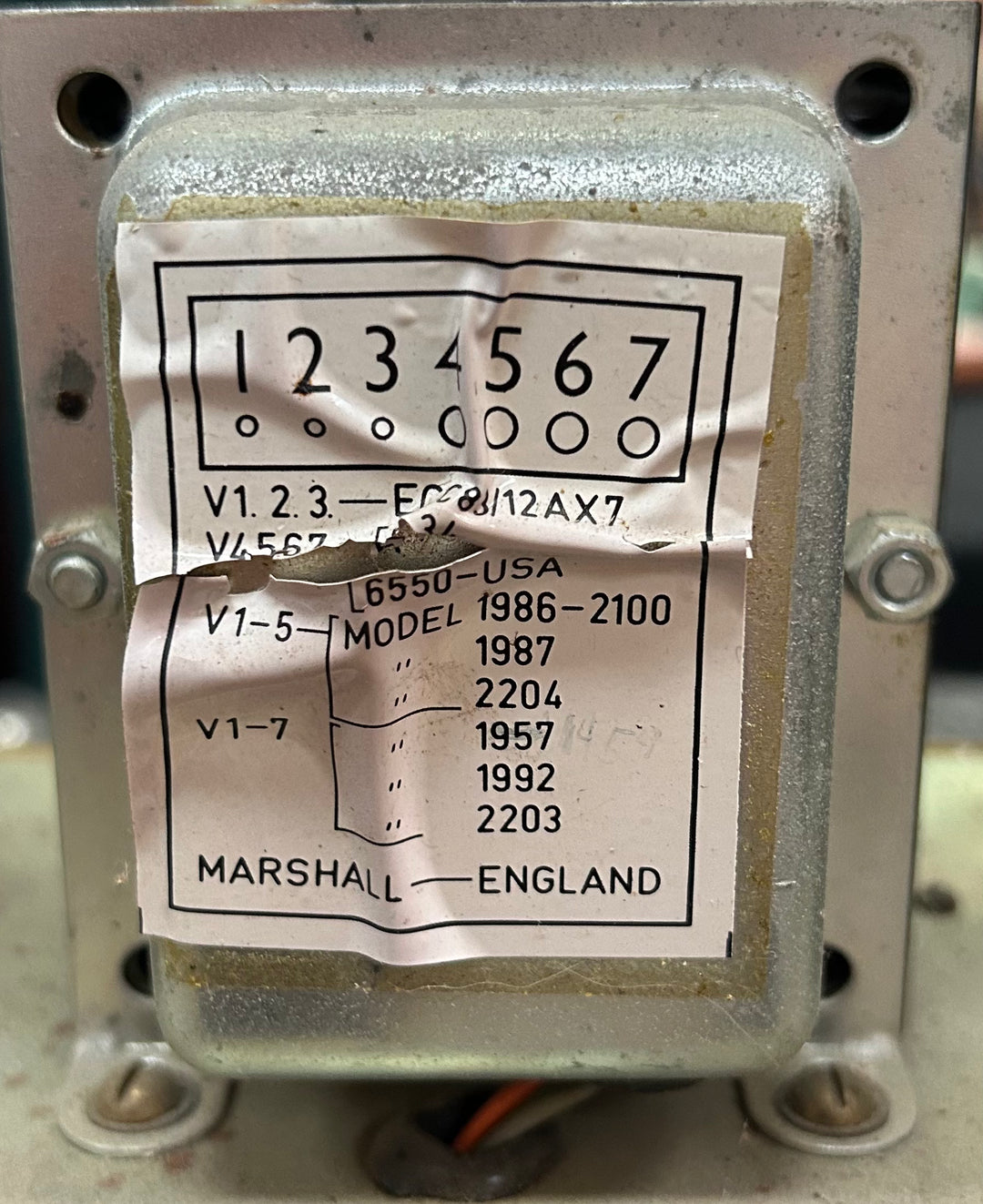 JMP Master Model MKII Lead 50 Watt Head, &